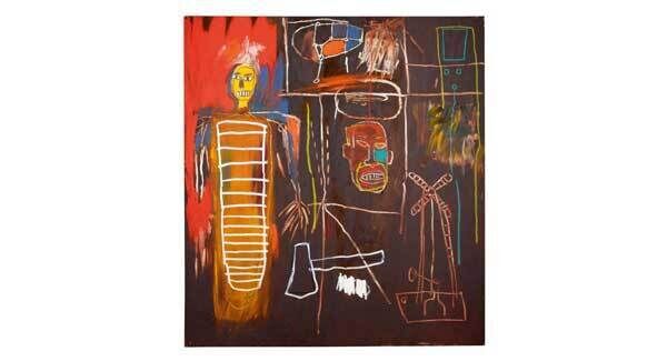 Bowie’s Jean-Michel Basquiat ‘Air Power’ 1984 (£2.5-£3.5 million) will be auctioned by Sotheby’s in London in November.