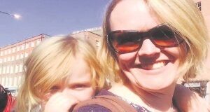 Helen O’Keeffe with daughter Maebh