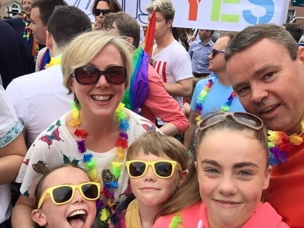 Re-elected Fine Gael TD for Meath-East Regina Doherty, with her husband Declan and three of her four children, from left, Kate, Ryan and Grace. Re-elected Fine Gael TD for Meath-East Regina Doherty, with her husband Declan and three of her four children, from left, Kate, Ryan and Grace.