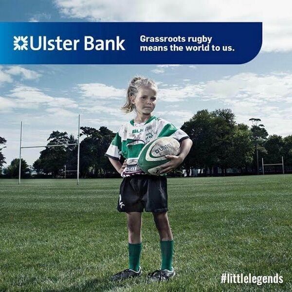 Anna Rose in an Ulster Bank shoot