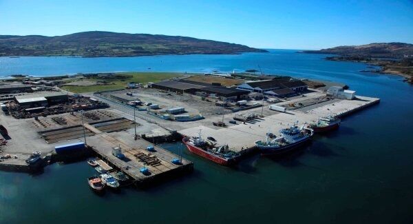 The pier at Dinish Island in Castletownbere. Picture: John Eagle