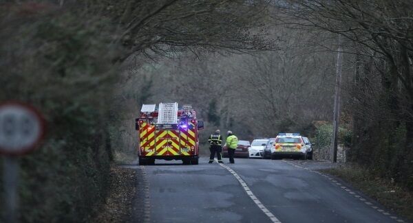 Emergency services at the scene of the car crash outside Dungarvan Co Waterford. Picture: Dan McGrath Emergency services at the scene of the car crash outside Dungarvan Co Waterford. Picture: Dan McGrath