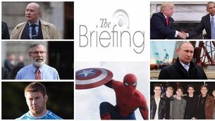 Lunchtime briefing: Austin Stack confronts Gerry Adams at public event. Catch up on the headlines