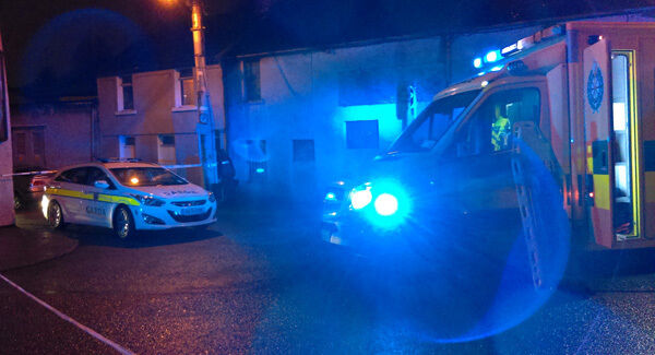 Emergency services at the scene. Picture: Roisin Burke