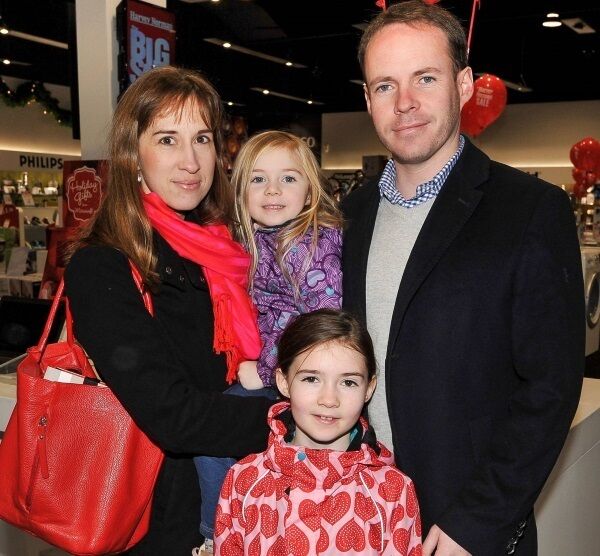Brian, Jeanette, Chloe, and Molly Keane from Innishannon at the sale at Harvey Norman, Kinsale Rd, Cork. Picture: David Keane