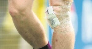 Those recovering from knee surgery will enjoy the benefits of the device, which remotely monitors the patient’s progress through a movement sensor, within the next two years. Picture: Inpho