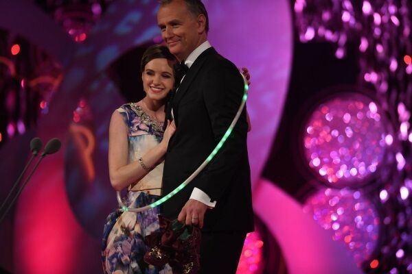 Ohio Rose Kathleen O’Donnell with Dáithí Ó Sé during last night’s show Ohio Rose Kathleen O’Donnell with Dáithí Ó Sé during last night’s show