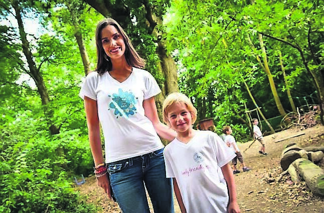 Ali Canavan and son James supporting Unplug4Kids. UnPlug aims to raise awareness of the over-use of tech and to encourage a tech/lfie balance. Picture: Peter Varga