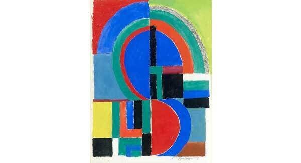 Sonia Delaunay, Rythme Couleur 1966