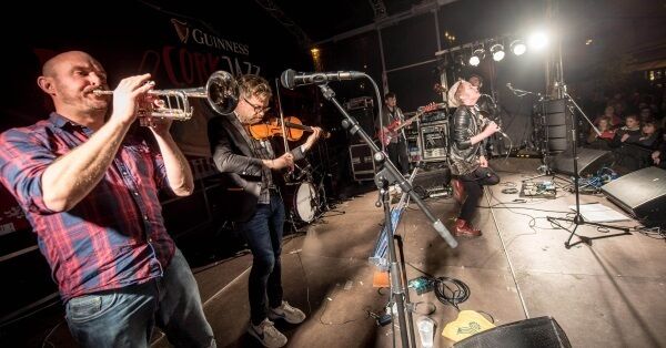 Ham Sandwich played outside Cork Opera House on Friday and at St Lukes on Saturday night. Picture: John Allen/Provision