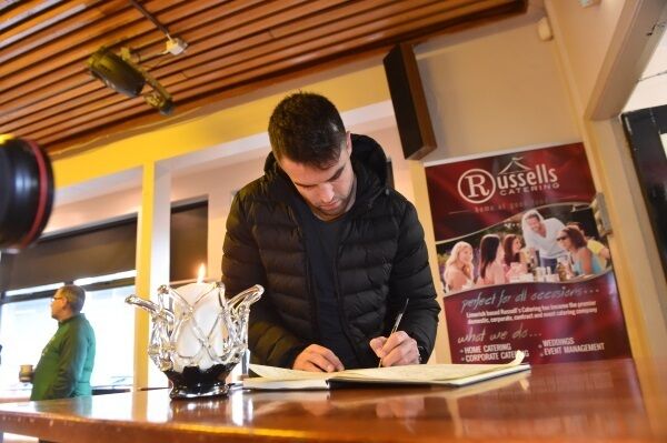 Munster’s Conor Murray at Shannon RFC clubhouse.