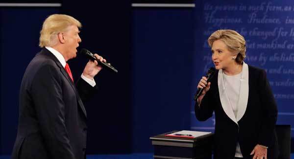 Markets up as Hillary Clinton takes big lead over Donald Trump
