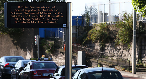 Public used in blackmail game - Transport strikes