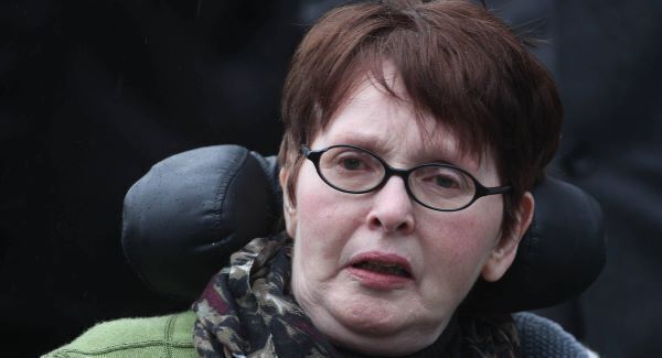 Marie Fleming photographed in January 2013 at the Supreme Court during her appeal to be allowed die peacefully in the arms of her partner without facing the threat of jail. Picture: Niall Carson/PA Wire