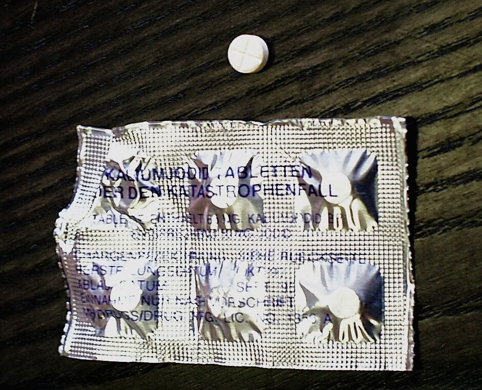 Iodine tablets were issued to every household in the country following 9/11 should terrorists target Sellafield nuclear power station