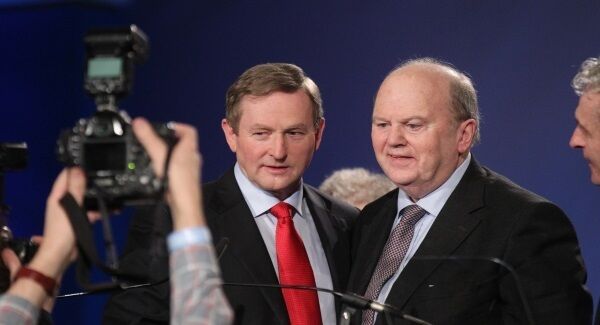 Enda Kenny and Michael Noonan Enda Kenny and Michael Noonan