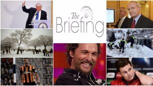 Lunchtime briefing: Trump's Inauguration; protesters take to the streets. Catch up on the headlines
