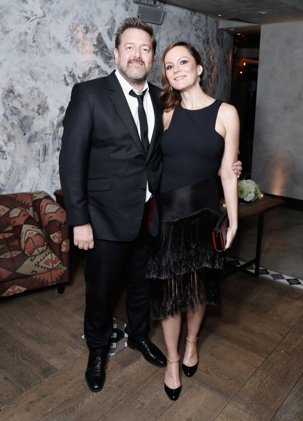Guy Garvey and his wife Rachael Stirling.
