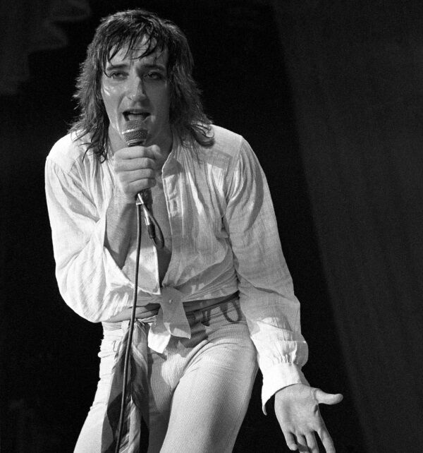Rod Stewart in 1976.