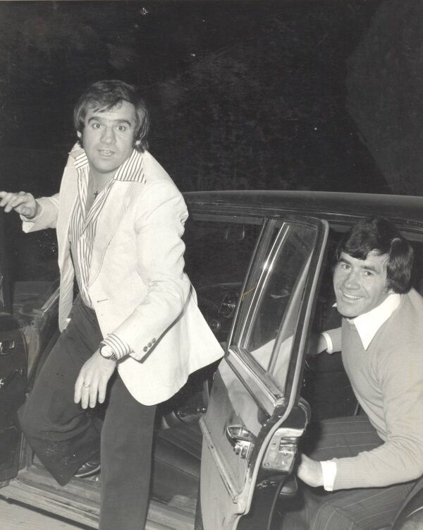 Joe Dolan and his brother Ben.