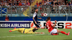 Robert Snodgrass fires hat-trick as Scotland off to a flyer