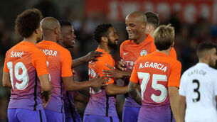 Pep Guardiola happy to wait for Vincent Kompany