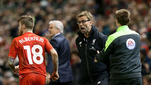 Liverpool v Stoke City - Capital One Cup - Semi Final - Second Leg - Anfield