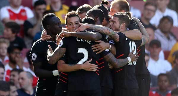 Liverpool laid down a marker, says Adam Lallana