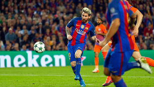 Barcelona president says Lionel Messi will end his career at the Nou Camp