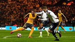 Preston North End v Arsenal - Emirates FA Cup - Third Round - Deepdale