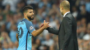 Pep Guardiola: Sergio Aguero primed to punish Liverpool