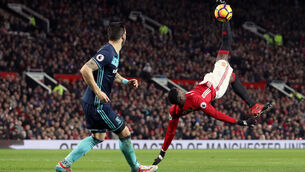Manchester United v Middlesbrough - Premier League - Old Trafford