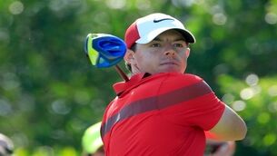 Carl Frampton takes Rory McIlroy’s mind off putting woes