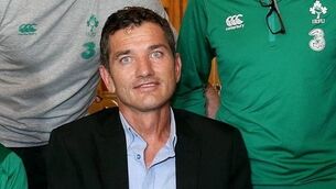 Rugby legend Joost van der Westhuizen Meets The Irish Rugby Team 7/11/2014