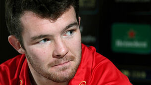 Peter O’Mahony makes grand entrance