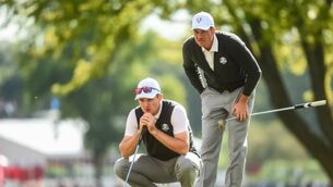 Love puts positive spin on foursomes at Ryder Cup