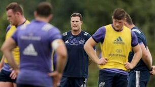 Billy Holland: Positivity is key for  Munster director of rugby Rassie Erasmus