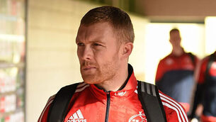 Keith Earls ‘touch and go’ for clash with Edinburgh