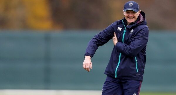 Ireland head coach Joe Schmidt all smiles ahead oftomorrow’s clash with Australia