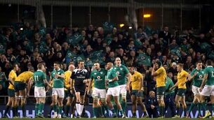 Ireland v Australia - Autumn International - Aviva Stadium