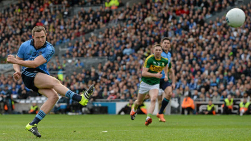 Dean Rock continues a family free-taking tradition