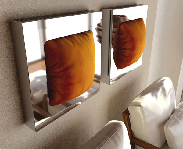 Outrageous with luxury, the Makura radiators feature removable cushions filled with cherry stones which both retain and radiate heat. Take them down off the wall for a snuggle on a cold winter’s night. €2,436.50, www.theradiatorcentre.com