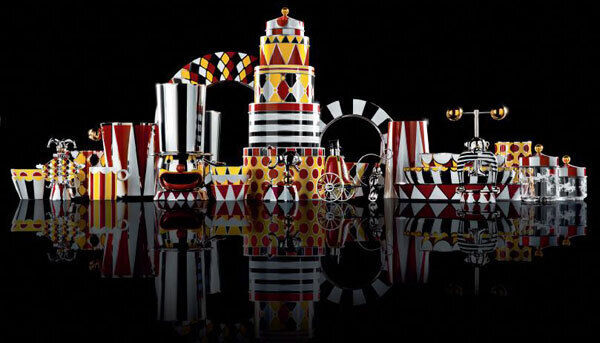 Alessi fans will have to have all the excitement of Marcel Wanders new Circus collection. Priced from €29 for single dishes to €1,000 for a hand-signed Wanders Stongman Marcello nutcracker in character. Brown Thomas. www.Brownthomas.com