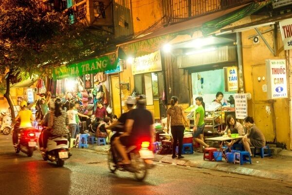 Hanoi, Vietnam, has many amazing restaurants where you can get both Western and Asian cuisine, but as you get further from the capital the food options and pickings get slimmer.