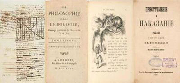 One of the rare literary works due to come up for auction in Paris next week, where Drouot Richelieu will sell off the personal library of Pierre Berge, partner of Yves Saint Laurent.