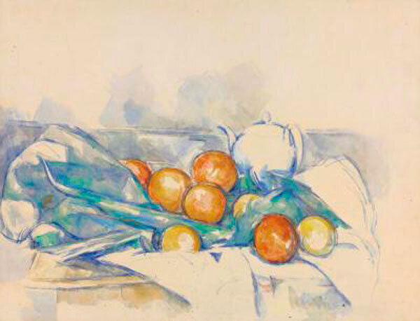 This work by Paul Cezanne demonstrates his mastery of watercolour. It comes up at Christie’s sale of Impressionist and Modern Art in New York on November 16 estimated at $8-12 million. Courtesy Christie’s Images Ltd., 2016.