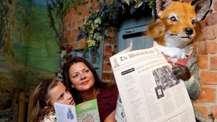 The history and life of writer Beatrix Potter in Cumbria, UK
