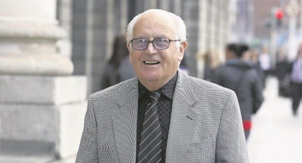 Thomas Talbot, a retired insurance official, leaving after he failed in a High Court action. Picture: Collins Courts Thomas Talbot, a retired insurance official, leaving after he failed in a High Court action. Picture: Collins Courts