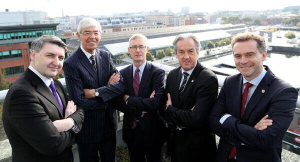 Martin Murray and Alan Dukes, Asia Matters; David Meagre, KPMG; Aidan Cotter, Bord Bia;, and Barrie O’Connell, KPMG ,at the recent Asia Matters briefing on the post-Brexit opportunity for Ireland’s agri-food industry to do business in Asia. Bord Bia is playing a lead role in hosting Brexit-focused advisory seminars for Irish business owners. Picture: Maxwell Photography