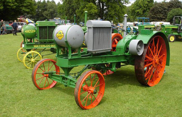The John Deere Overtime Model R tractor, 1916. Picture: Malcolm Robinson